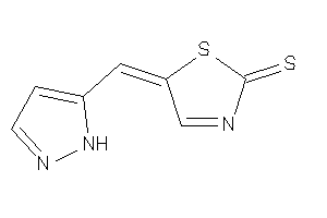 5-(1H-pyrazol-5-ylmethylene)-3-thiazoline-2-thione