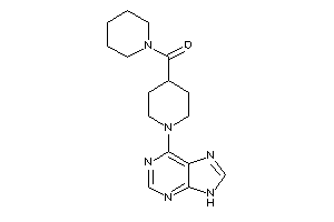 Piperidino-[1-(9H-purin-6-yl)-4-piperidyl]methanone