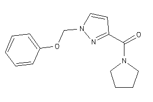 [1-(phenoxymethyl)pyrazol-3-yl]-pyrrolidino-methanone