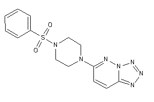 6-(4-besylpiperazino)tetrazolo[5,1-f]pyridazine