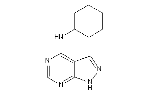 Cyclohexyl(1H-pyrazolo[3,4-d]pyrimidin-4-yl)amine