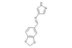 Piperonylidene(1H-pyrazol-4-yl)amine