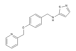 Isothiazol-5-yl-[4-(2-pyridylmethoxy)benzyl]amine