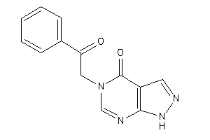 5-phenacyl-1H-pyrazolo[3,4-d]pyrimidin-4-one