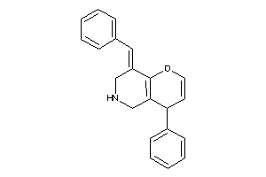 8-benzal-4-phenyl-4,5,6,7-tetrahydropyrano[3,2-c]pyridine
