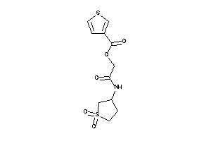 Thiophene-3-carboxylic Acid [2-[(1,1-diketothiolan-3-yl)amino]-2-keto-ethyl] Ester