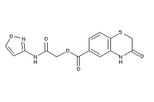 3-keto-4H-1,4-benzothiazine-6-carboxylic Acid [2-(isoxazol-3-ylamino)-2-keto-ethyl] Ester