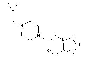 6-[4-(cyclopropylmethyl)piperazino]tetrazolo[5,1-f]pyridazine