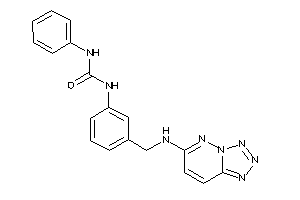 1-phenyl-3-[3-[(tetrazolo[5,1-f]pyridazin-6-ylamino)methyl]phenyl]urea