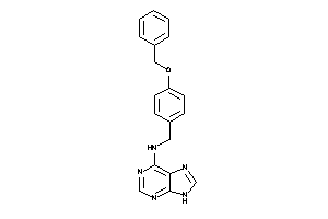 (4-benzoxybenzyl)-(9H-purin-6-yl)amine