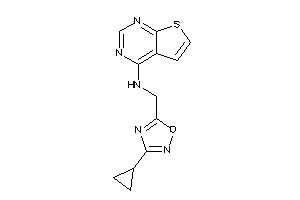 (3-cyclopropyl-1,2,4-oxadiazol-5-yl)methyl-thieno[2,3-d]pyrimidin-4-yl-amine