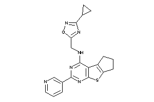 (3-cyclopropyl-1,2,4-oxadiazol-5-yl)methyl-(3-pyridylBLAHyl)amine