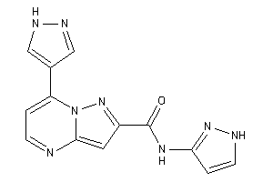 N-(1H-pyrazol-3-yl)-7-(1H-pyrazol-4-yl)pyrazolo[1,5-a]pyrimidine-2-carboxamide