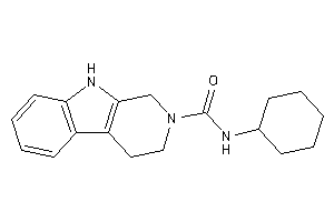 N-cyclohexyl-1,3,4,9-tetrahydro-$b-carboline-2-carboxamide