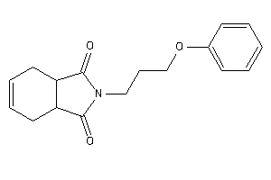 2-(3-phenoxypropyl)-3a,4,7,7a-tetrahydroisoindole-1,3-quinone