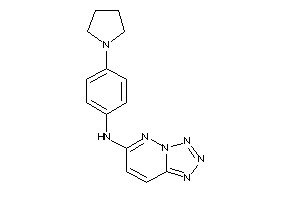 (4-pyrrolidinophenyl)-(tetrazolo[5,1-f]pyridazin-6-yl)amine