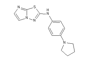 Imidazo[2,1-b][1,3,4]thiadiazol-2-yl-(4-pyrrolidinophenyl)amine