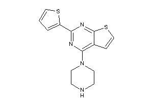 4-piperazino-2-(2-thienyl)thieno[2,3-d]pyrimidine