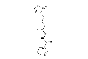 N'-[4-(2-keto-4-thiazolin-3-yl)butanoyl]benzohydrazide