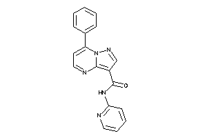 7-phenyl-N-(2-pyridyl)pyrazolo[1,5-a]pyrimidine-3-carboxamide