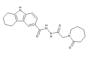 N'-[2-(2-ketoazepan-1-yl)acetyl]-6,7,8,9-tetrahydro-5H-carbazole-3-carbohydrazide