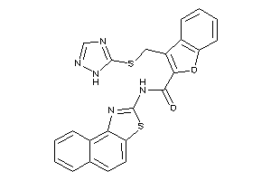 N-benzo[e][1,3]benzothiazol-2-yl-3-[(1H-1,2,4-triazol-5-ylthio)methyl]coumarilamide