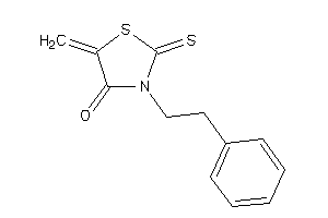 5-methylene-3-phenethyl-2-thioxo-thiazolidin-4-one