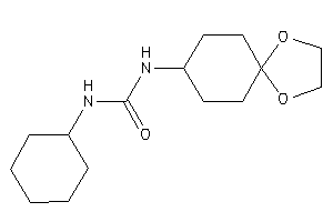 1-cyclohexyl-3-(1,4-dioxaspiro[4.5]decan-8-yl)urea