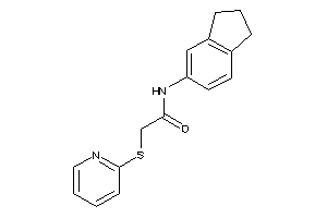 N-indan-5-yl-2-(2-pyridylthio)acetamide