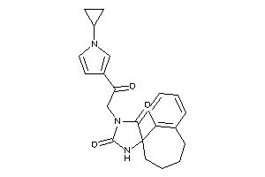 3'-[2-(1-cyclopropylpyrrol-3-yl)-2-keto-ethyl]spiro[5,6,7,8-tetrahydrobenzocycloheptene-9,5'-imidazolidine]-2',4'-quinone