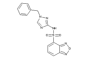 N-(1-benzyl-1,2,4-triazol-3-yl)benzofurazan-4-sulfonamide