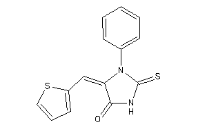 1-phenyl-5-(2-thenylidene)-2-thioxo-4-imidazolidinone