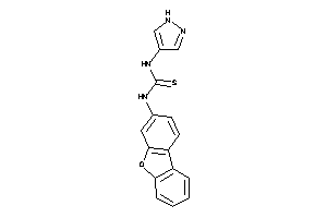 1-dibenzofuran-3-yl-3-(1H-pyrazol-4-yl)thiourea