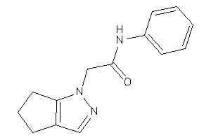 2-(5,6-dihydro-4H-cyclopenta[c]pyrazol-1-yl)-N-phenyl-acetamide