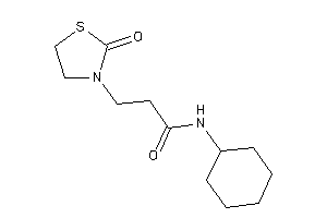 N-cyclohexyl-3-(2-ketothiazolidin-3-yl)propionamide