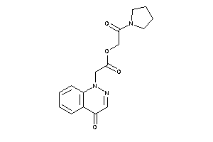 2-(4-ketocinnolin-1-yl)acetic Acid (2-keto-2-pyrrolidino-ethyl) Ester