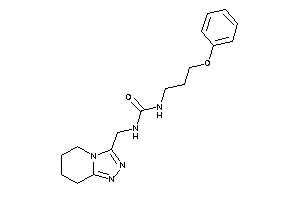 1-(3-phenoxypropyl)-3-(5,6,7,8-tetrahydro-[1,2,4]triazolo[4,3-a]pyridin-3-ylmethyl)urea