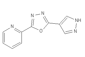 2-(1H-pyrazol-4-yl)-5-(2-pyridyl)-1,3,4-oxadiazole