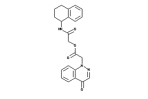 2-(4-ketocinnolin-1-yl)acetic Acid [2-keto-2-(tetralin-1-ylamino)ethyl] Ester