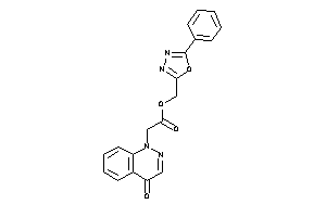 2-(4-ketocinnolin-1-yl)acetic Acid (5-phenyl-1,3,4-oxadiazol-2-yl)methyl Ester