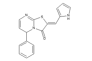 5-phenyl-2-(1H-pyrrol-2-ylmethylene)-5H-thiazolo[3,2-a]pyrimidin-3-one