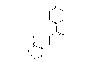 3-(3-keto-3-morpholino-propyl)thiazolidin-2-one