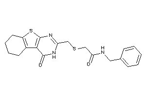 N-benzyl-2-[(4-keto-5,6,7,8-tetrahydro-3H-benzothiopheno[2,3-d]pyrimidin-2-yl)methylthio]acetamide