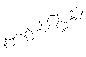 Image of Phenyl-[5-(pyrazol-1-ylmethyl)-2-furyl]BLAH