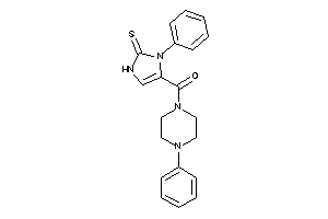 (4-phenylpiperazino)-(3-phenyl-2-thioxo-4-imidazolin-4-yl)methanone