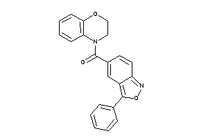 2,3-dihydro-1,4-benzoxazin-4-yl-(3-phenylanthranil-5-yl)methanone