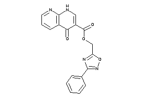 4-keto-1H-1,8-naphthyridine-3-carboxylic Acid (3-phenyl-1,2,4-oxadiazol-5-yl)methyl Ester