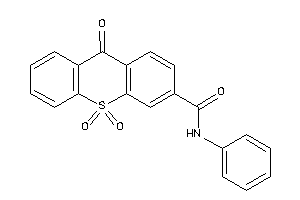 9,10,10-triketo-N-phenyl-thioxanthene-3-carboxamide