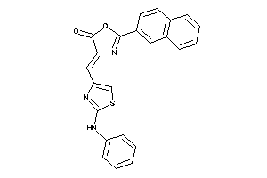 4-[(2-anilinothiazol-4-yl)methylene]-2-(2-naphthyl)-2-oxazolin-5-one