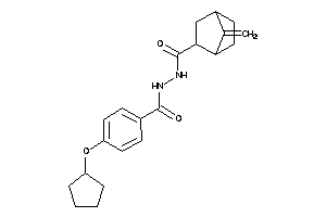 Image of N'-[4-(cyclopentoxy)benzoyl]-7-methylene-norbornane-2-carbohydrazide
